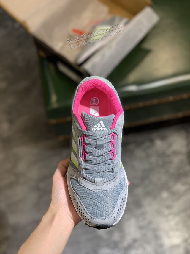 Adidas鞋 阿迪達斯秋冬新品 馬拉松 豬巴加厚網 休閒運動慢跑鞋 男女同款  hdx13288